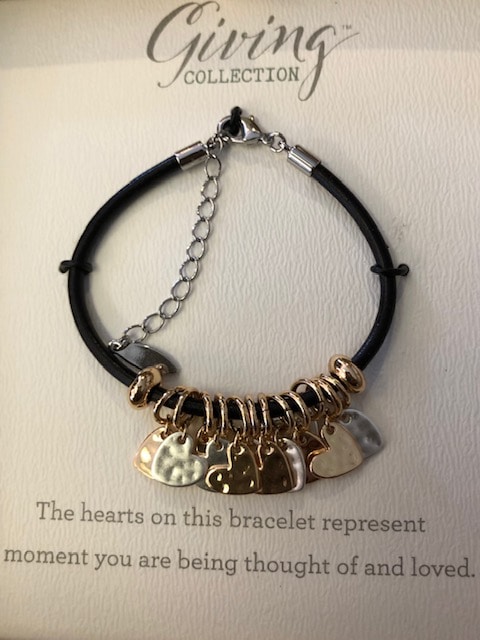 The Heart to Heart Giving Braclet